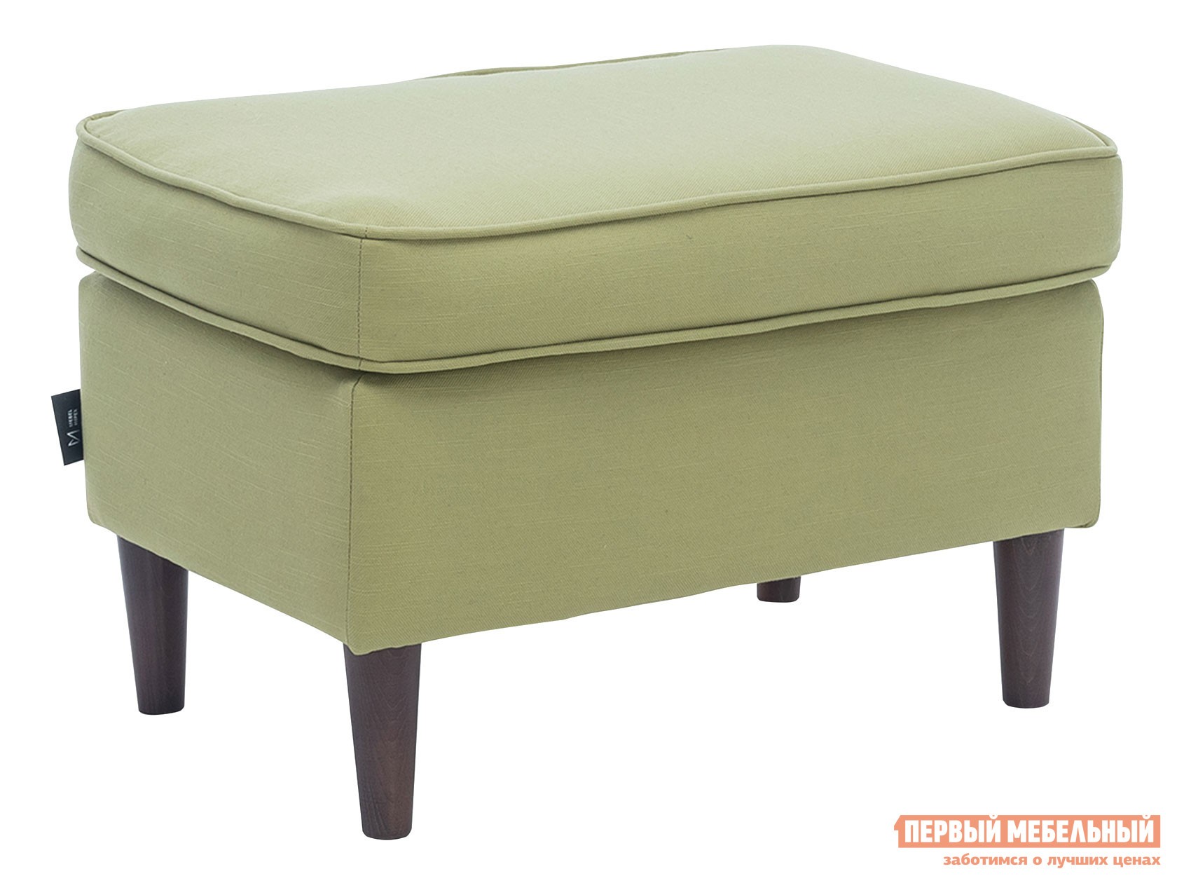 Банкетка  Микс Салатовый, рогожка / Венге