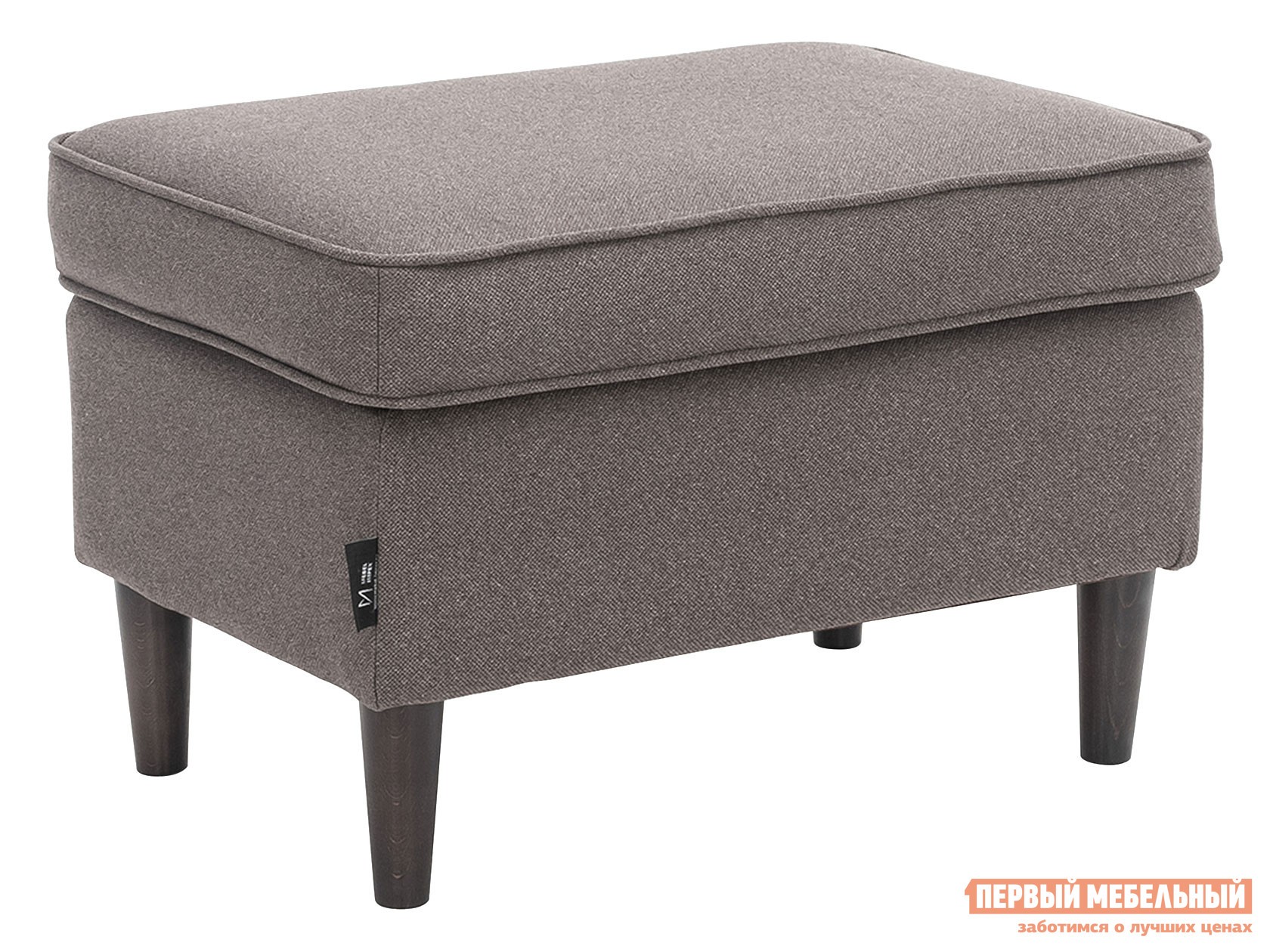 Банкетка  Микс Графит, рогожка / Венге