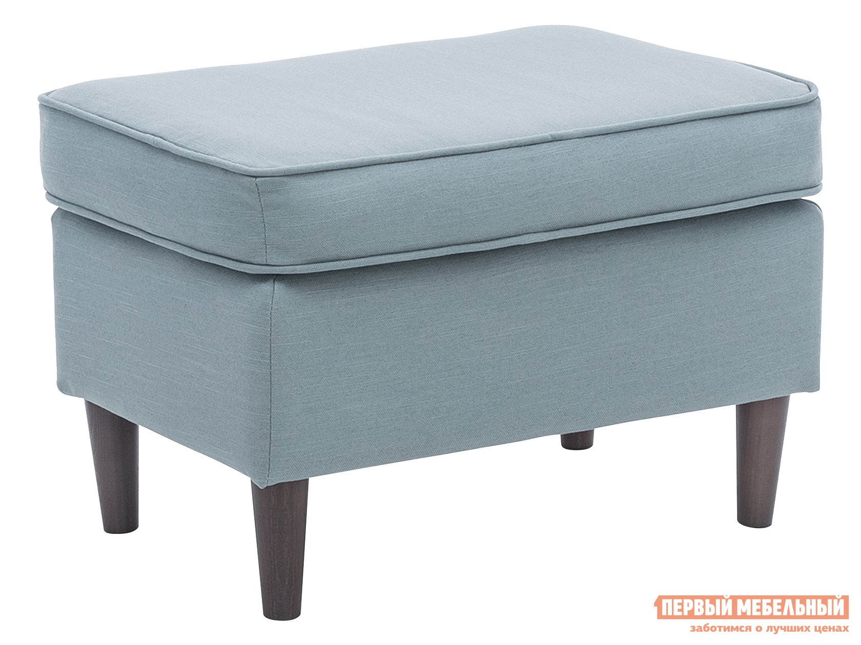 Банкетка  Микс Серо-синий, рогожка / Венге