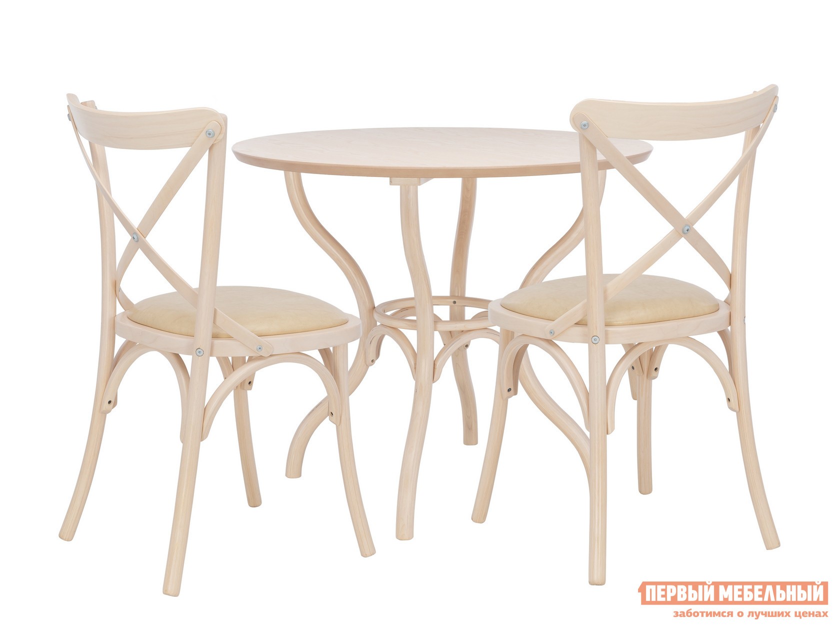 Обеденная группа для столовой и гостиной  Тор Беленый дуб