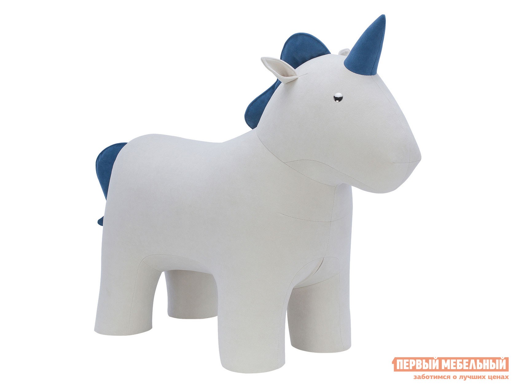 Пуфик  Единорог Omega 30 / Omega 45, велюр