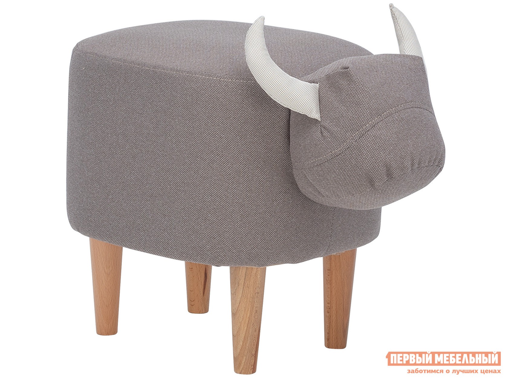 Пуфик  Буйвол Комби Milos 16 / Milos 2, рогожка