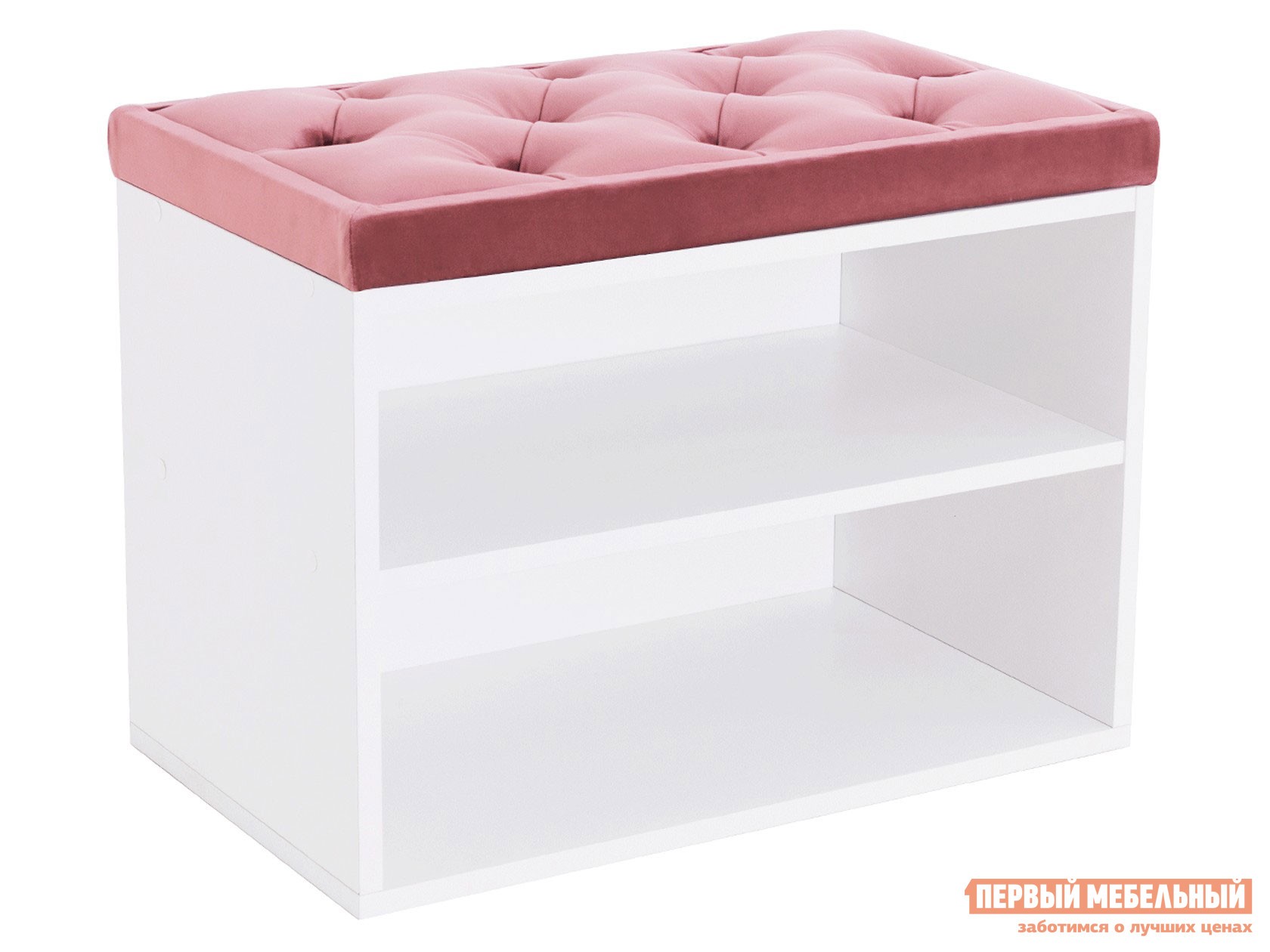 Обувница  Маджита мини 1 Bella 20 Розовый, Белый