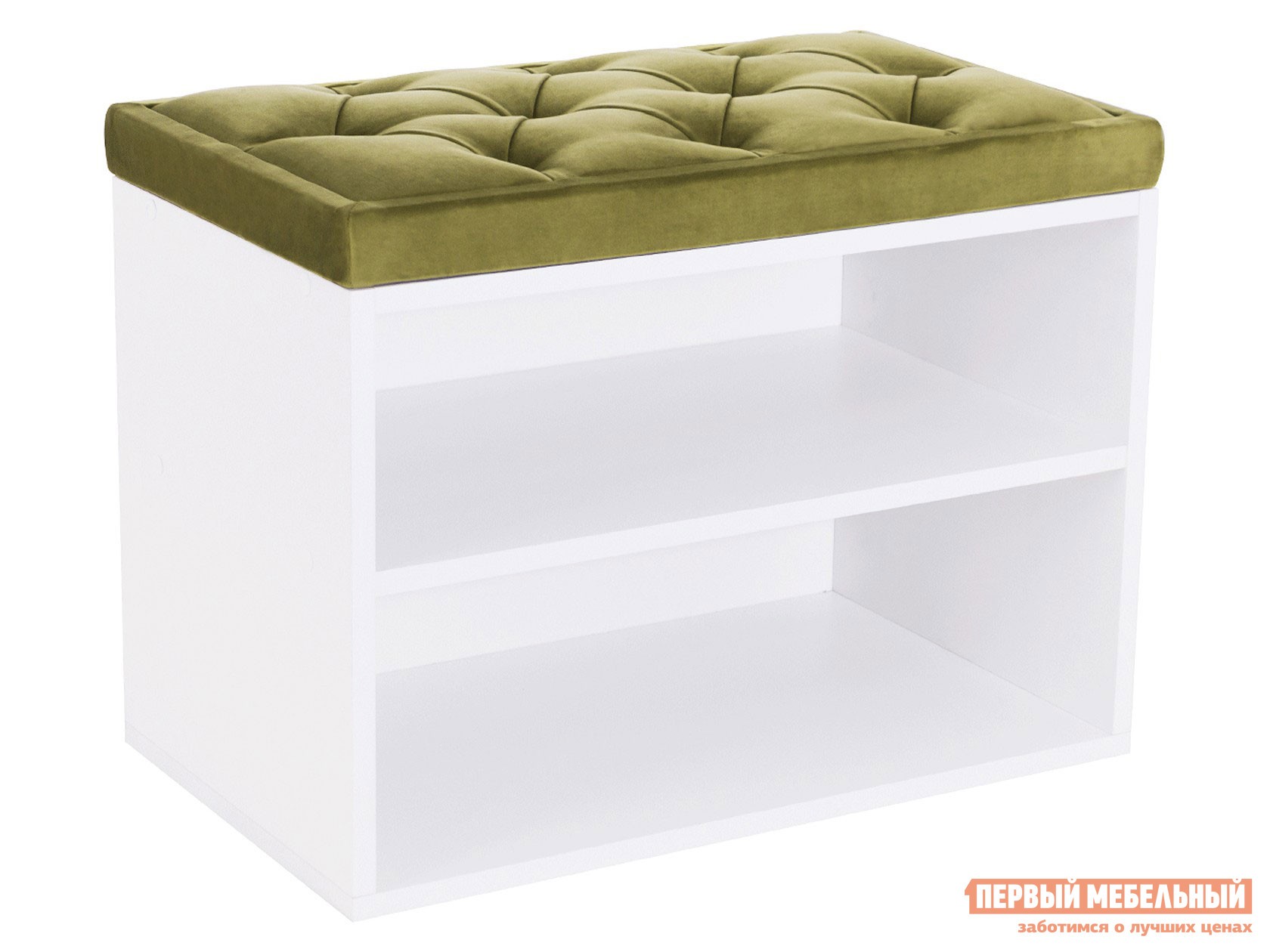 Обувница  Маджита мини 1 Bella 10 Зелёный, Белый