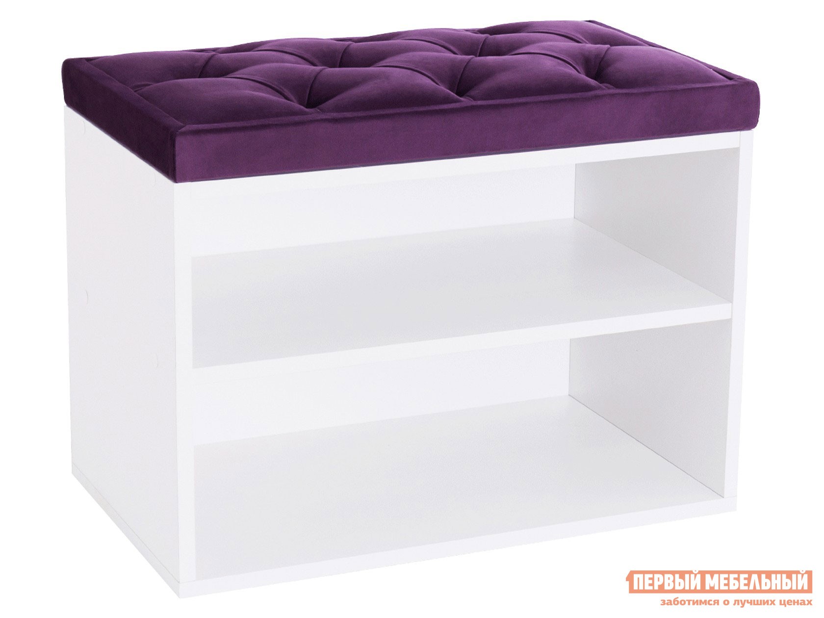 Обувница  Маджита мини 1 Bella 14 Фиолетовый, Белый