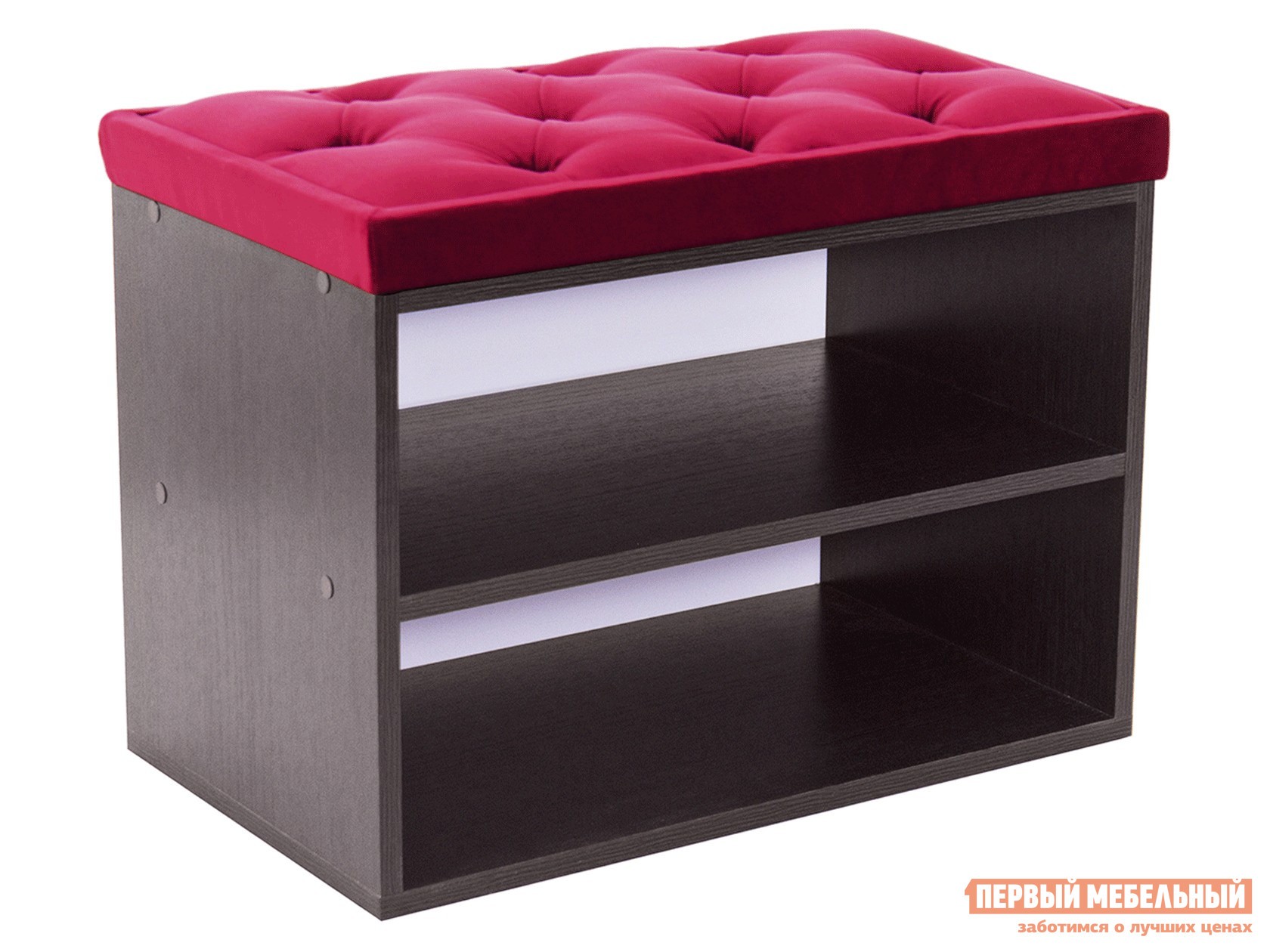 Обувница  Маджита мини 1 Bella 04 Красный, Венге