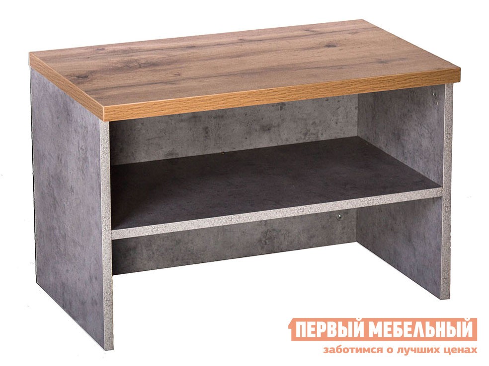 Обувница  Сахара 1933.М1 / 2033.М1 Дуб Ватан / Бетон Чикаго