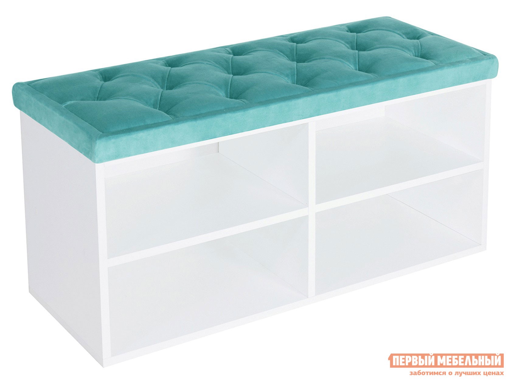 Обувница  Маджита Bella 08 Бирюзовый, Белый