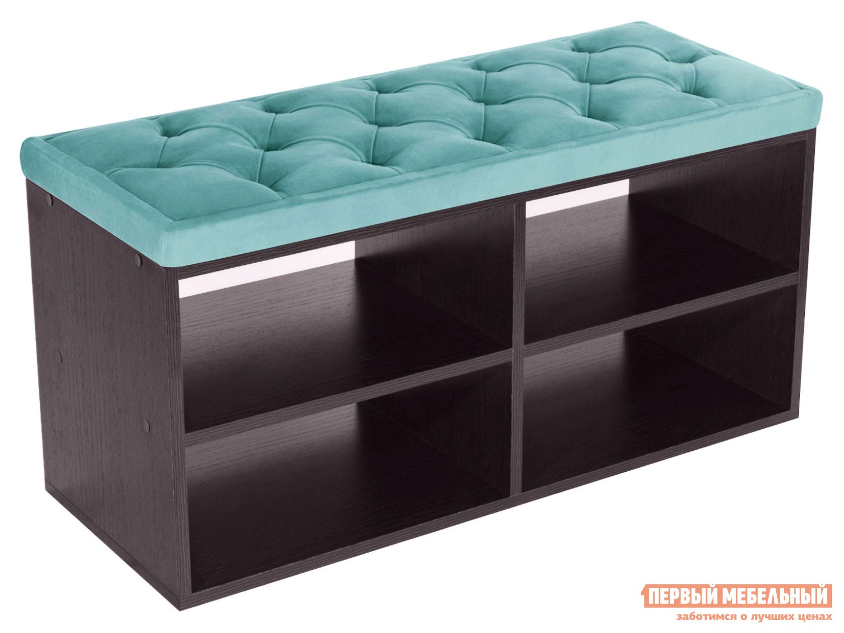 Обувница  Маджита Bella 08 Бирюзовый, Венге