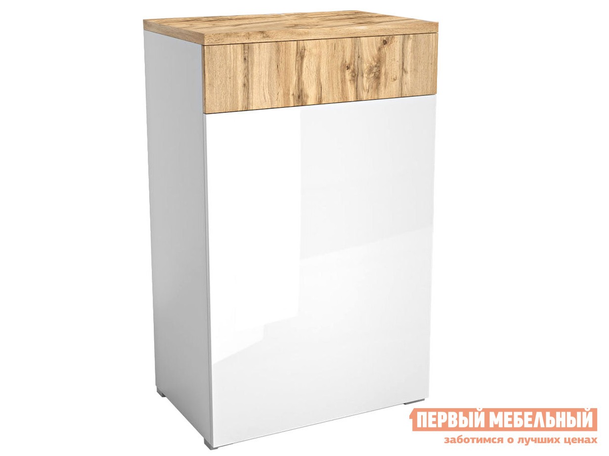 Комод  Сахара Дуб Ватан / Белый лак