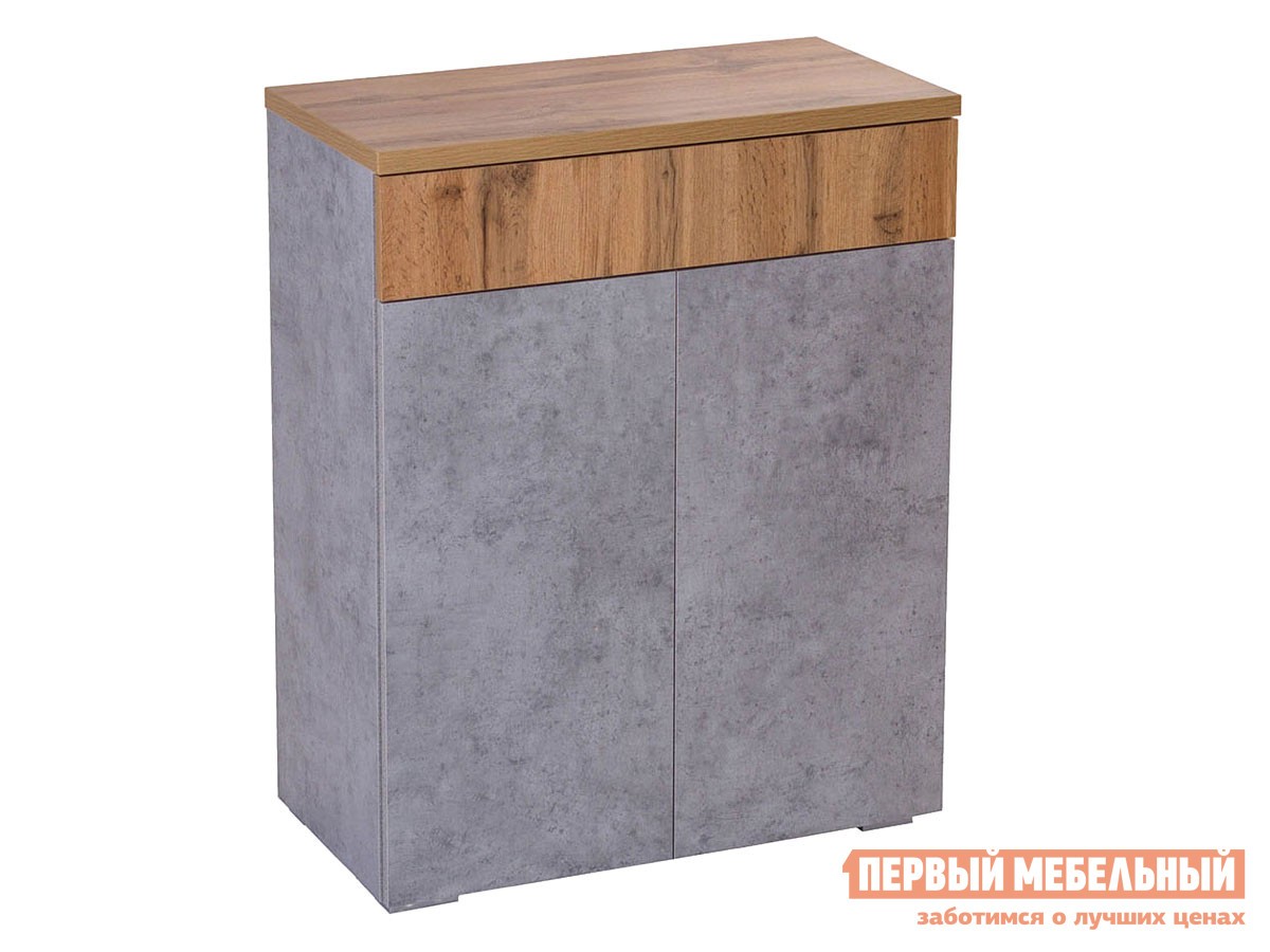 Комод  Сахара Дуб Ватан / Бетон Чикаго