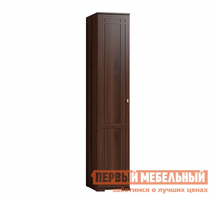 Распашной шкаф  Шерлок Орех Шоколадный, Левая