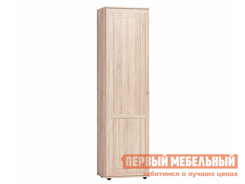 Распашной шкаф  Шерлок Дуб Сонома, Левая, Без полок