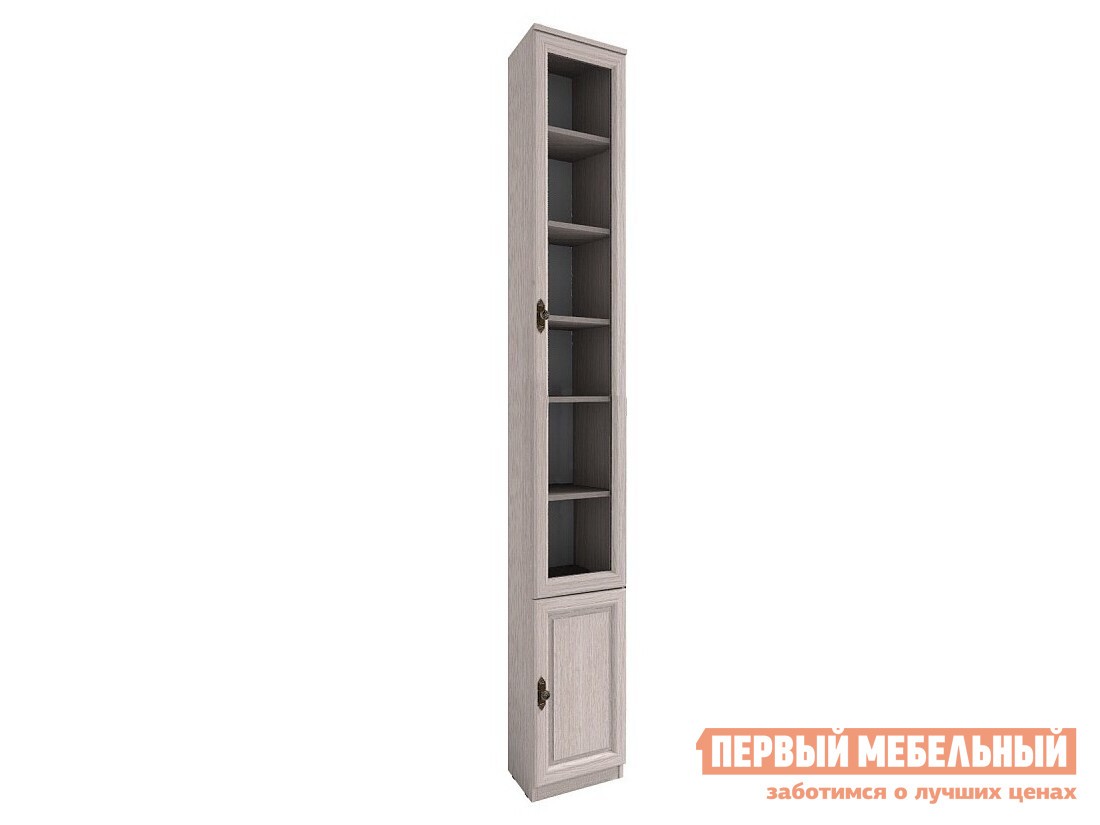 Шкаф-витрина  Монпелье Дуб Млечный, Правая