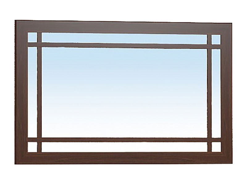 Настенное зеркало  Шерлок Орех Шоколадный