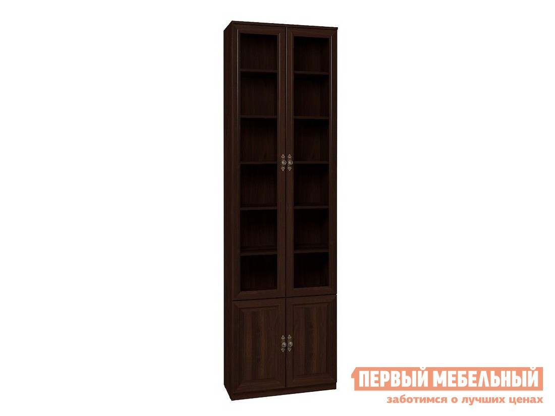 Шкаф-витрина  Монпелье Орех Шоколадный