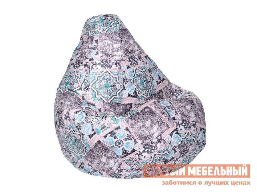 Кресло-мешок  Велюр  Сиена Мята, 2XL