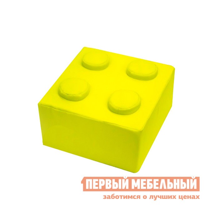 Детский пуфик  Конструктор К Желтый