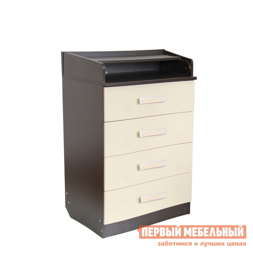 Детский комод  Фея 1560 Венге / Бежевый