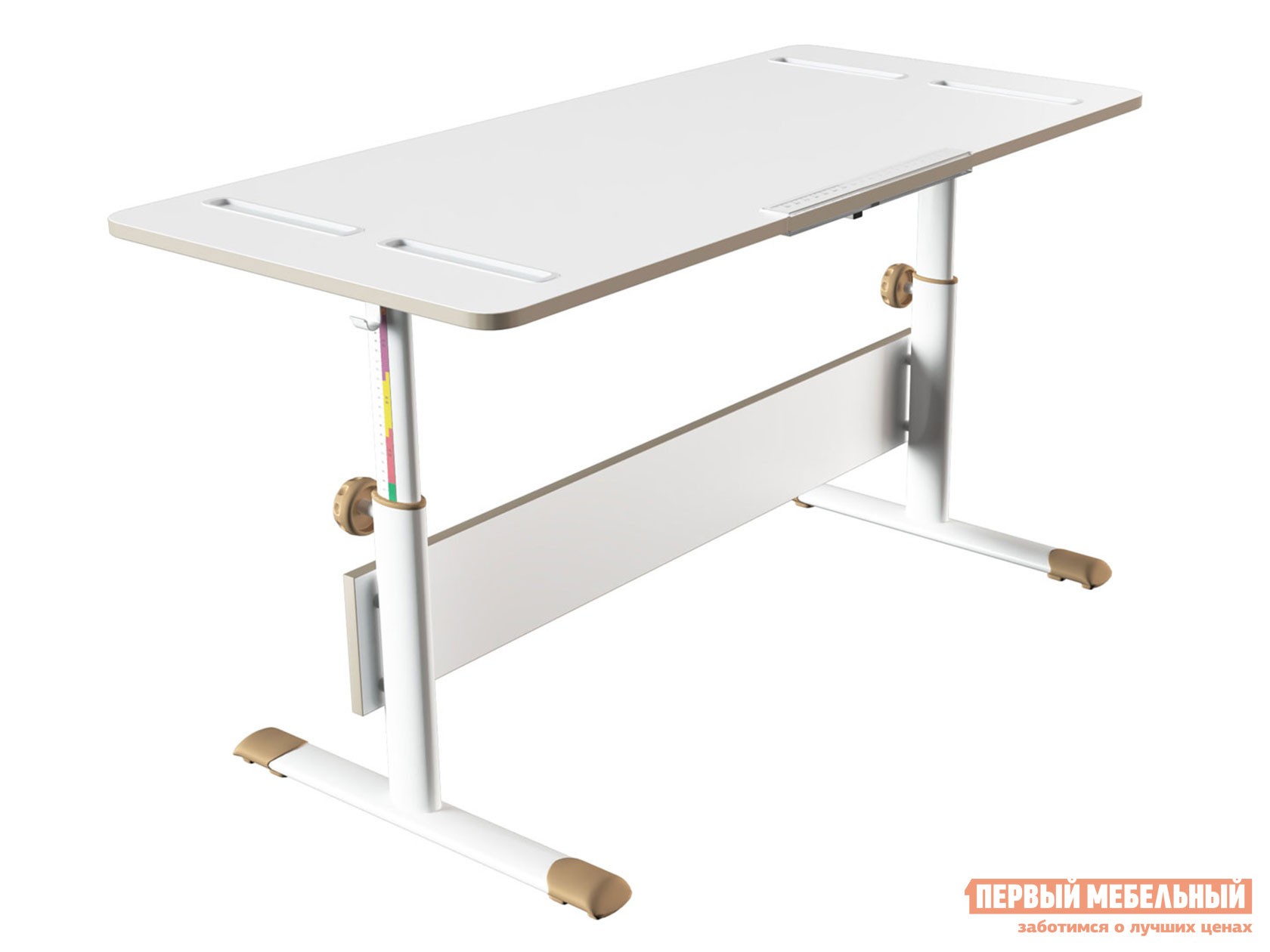 Парта  Сити D2 Белый / Макиато