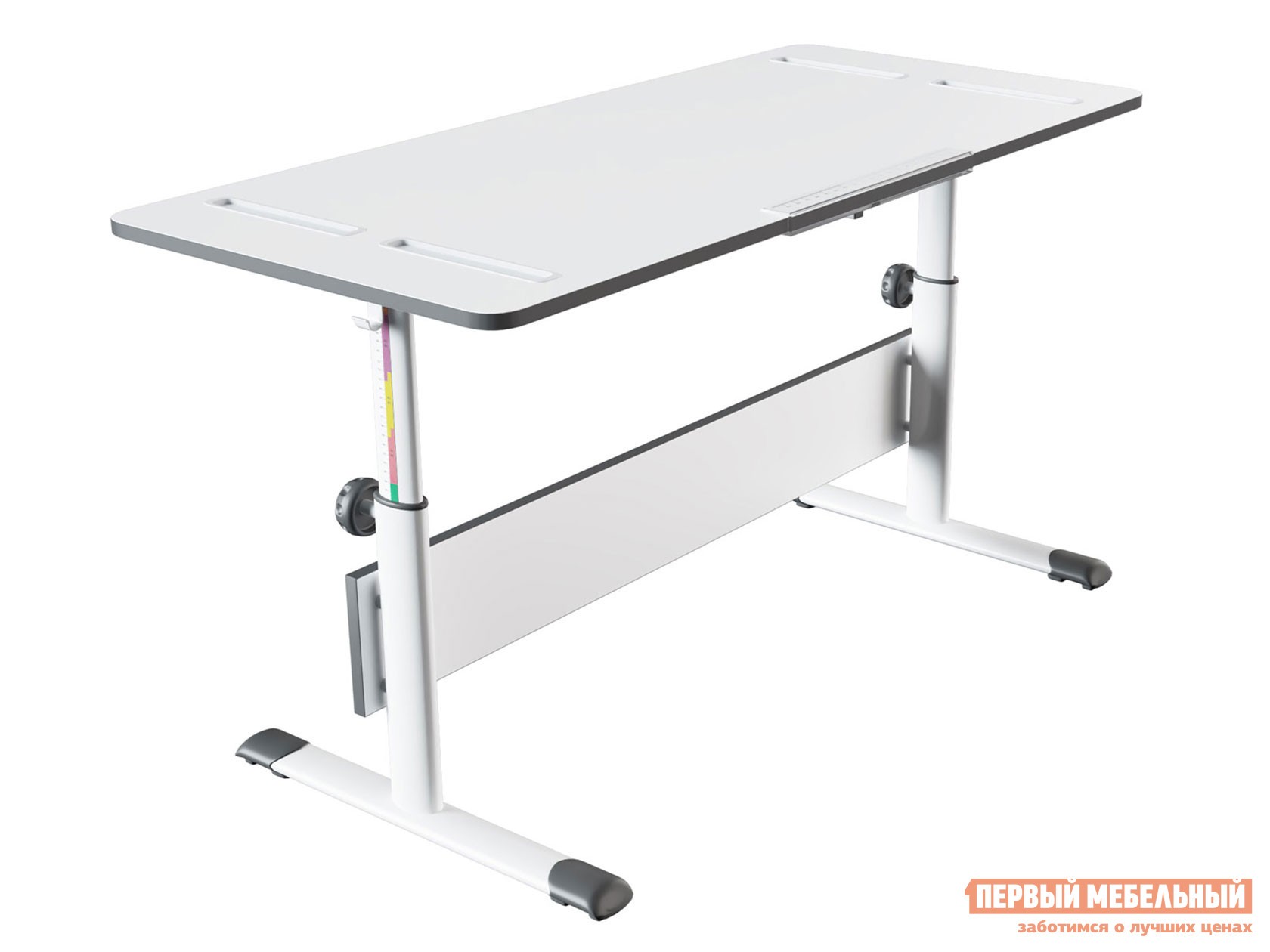 Парта  Сити D2 Белый / Серый