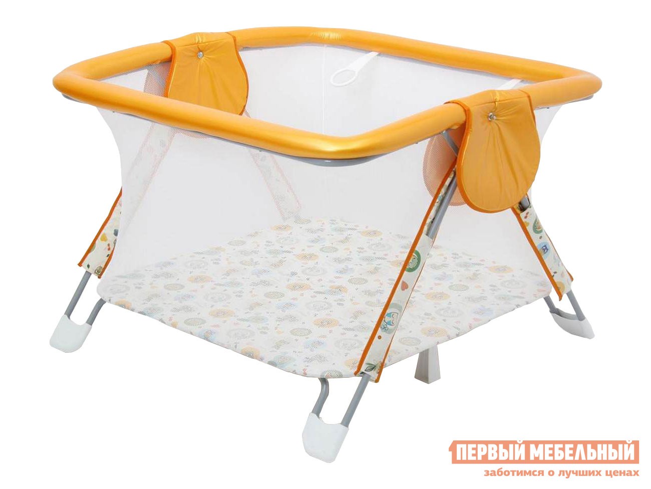 Манеж  Фея Книжка Совы, оранжевый