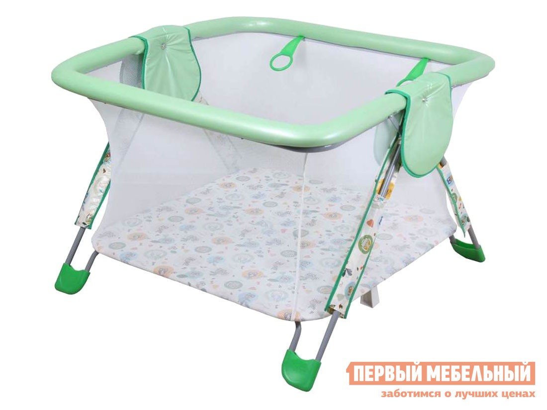 Манеж  Фея Книжка Совы, зеленый