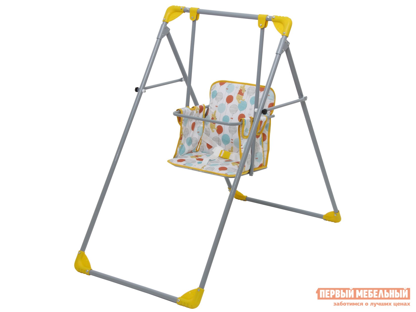 Качели  Медвежонок Винни Чудесный день Желтый (Винни Пух)