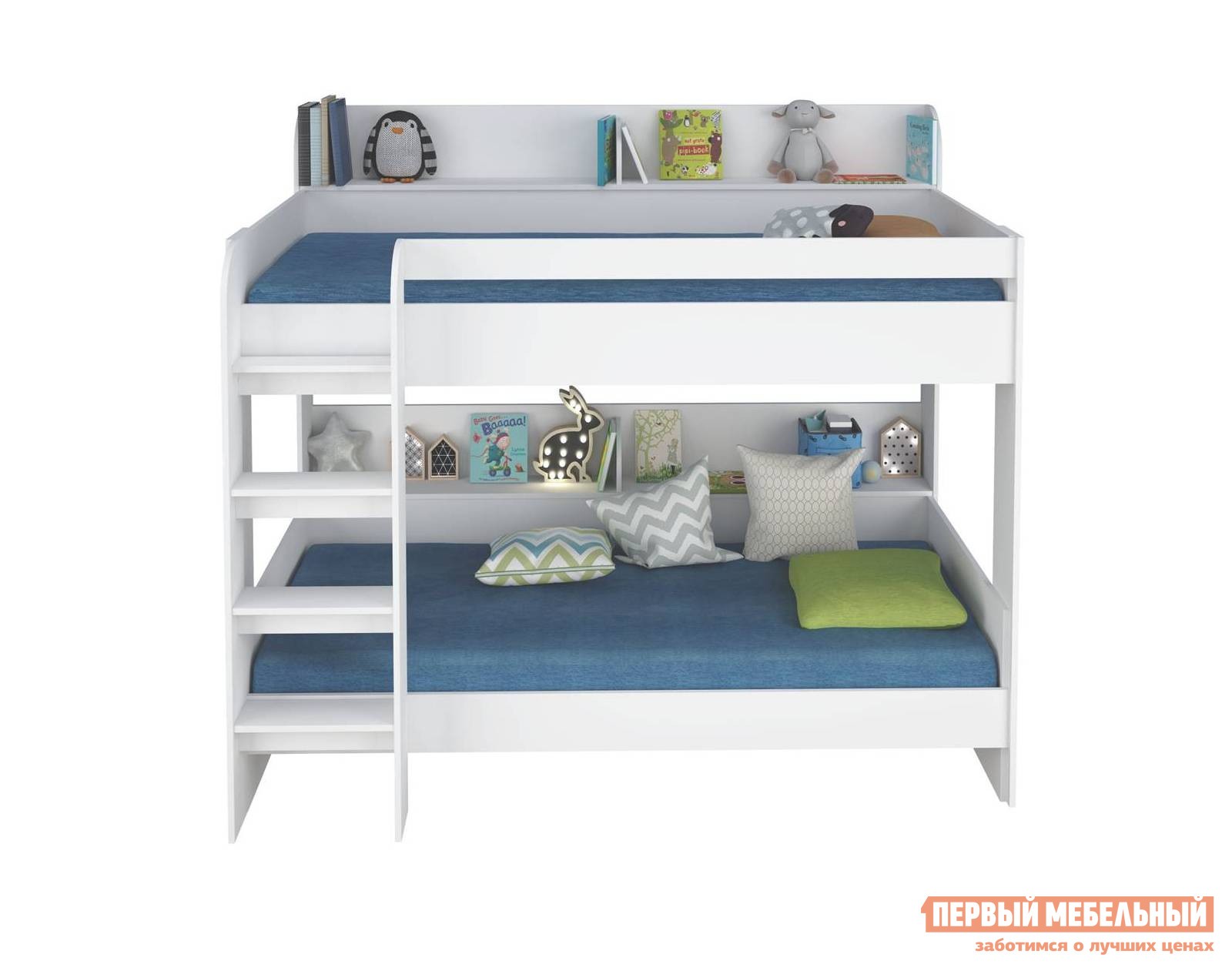 Двухъярусная кровать  Simple Белый