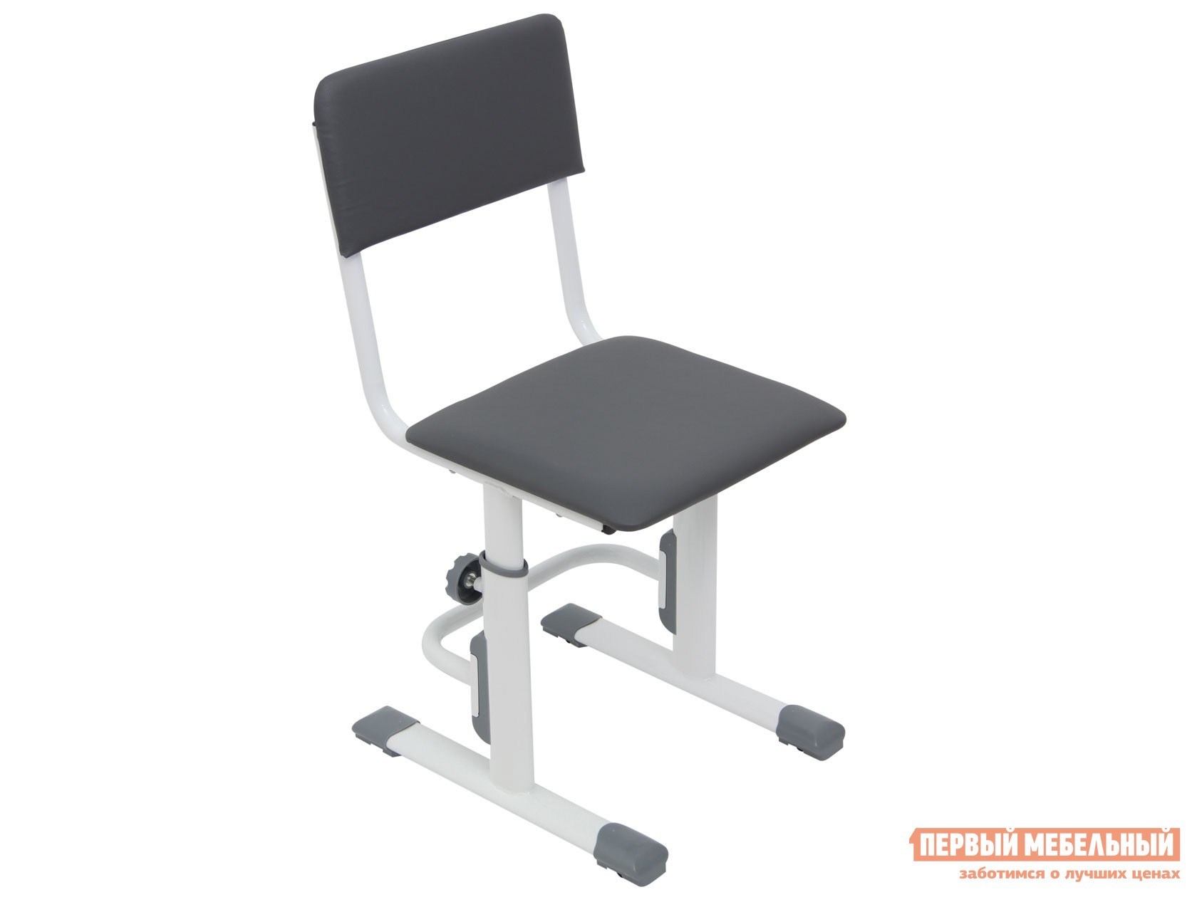 Детский стул  Морф Белый / Темно-серый, S