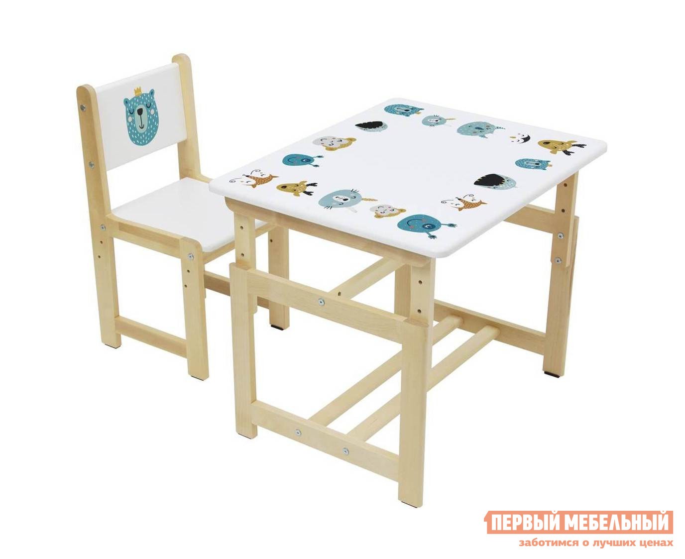 Столик и стульчик  Полини Эко Смайл