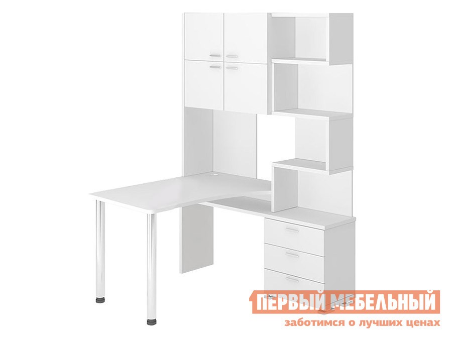 Компьютерный стол  СР-500М Белый, 1900 мм, Правая