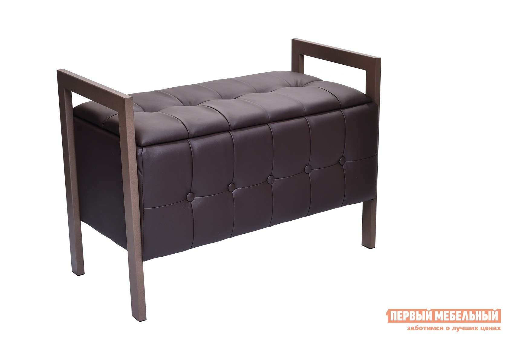 Банкетка  Леон Коричневый