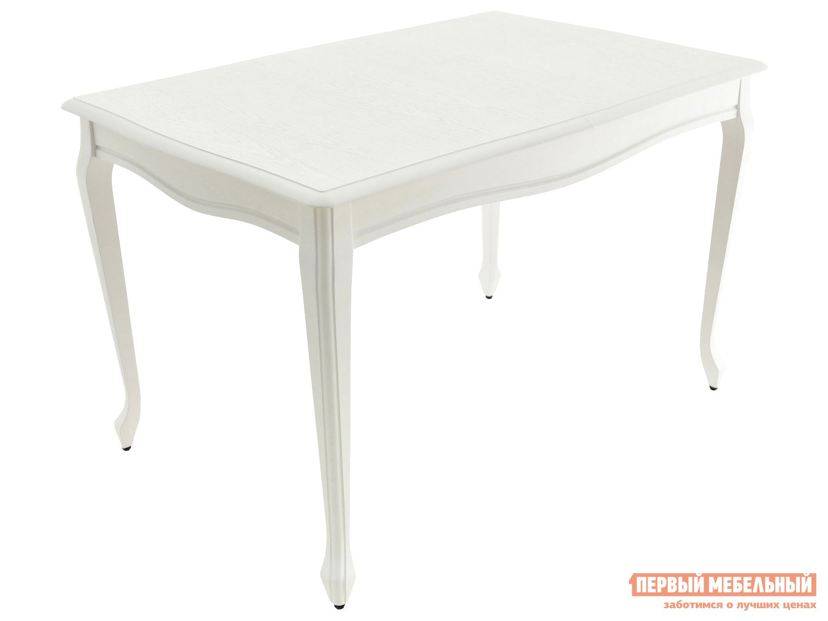 Кухонный стол  Кабриоль 120 Эмаль Белая