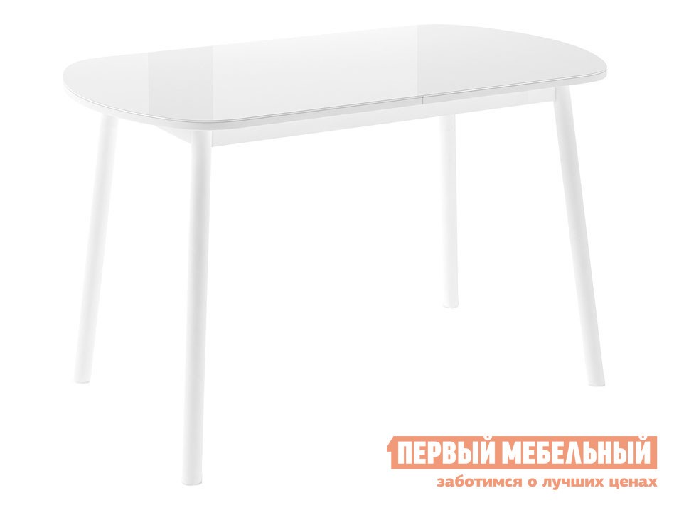 Кухонный стол  Раунд мини Белый