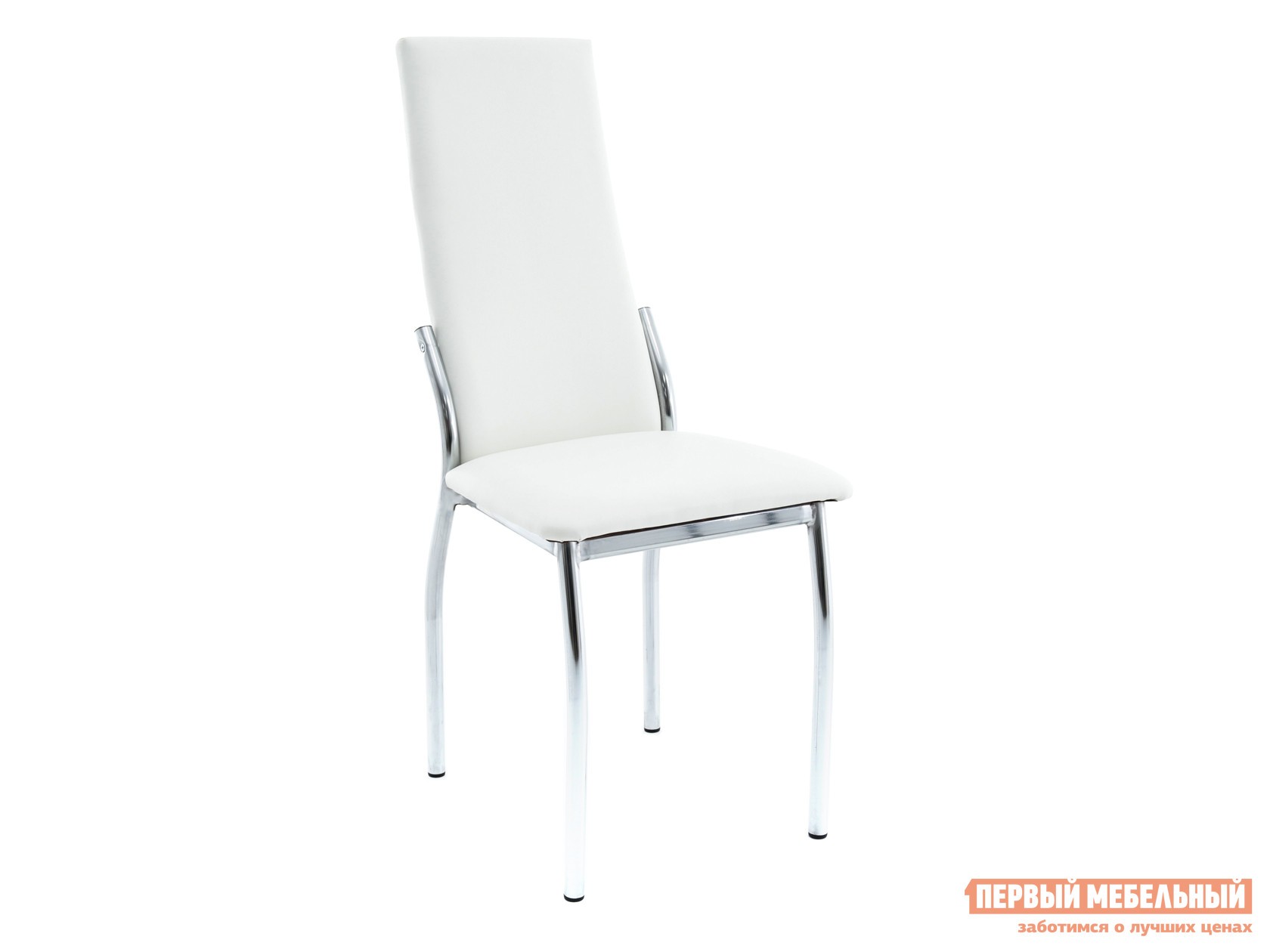 Стул  Асти Хром / Аврора вайт, экокожа