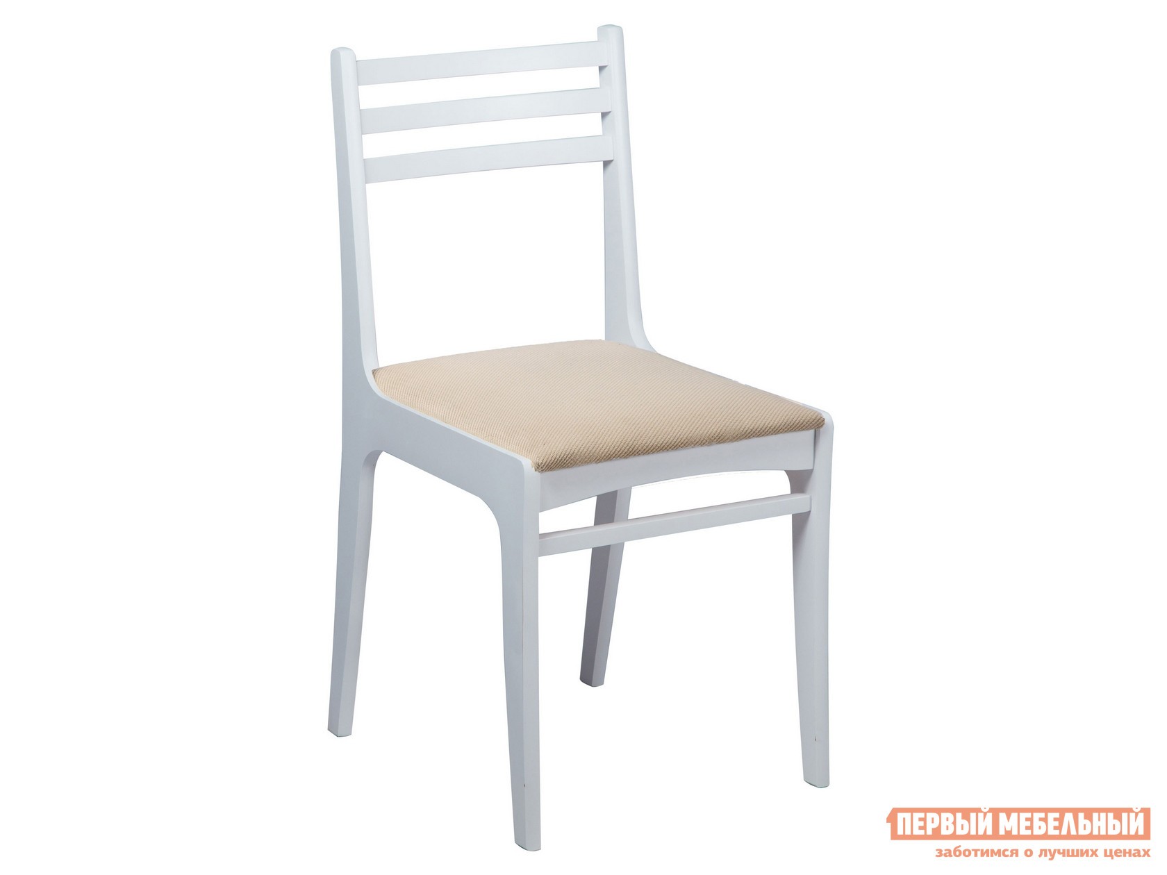 Стул  Грис Белая эмаль / Аполло Беж
