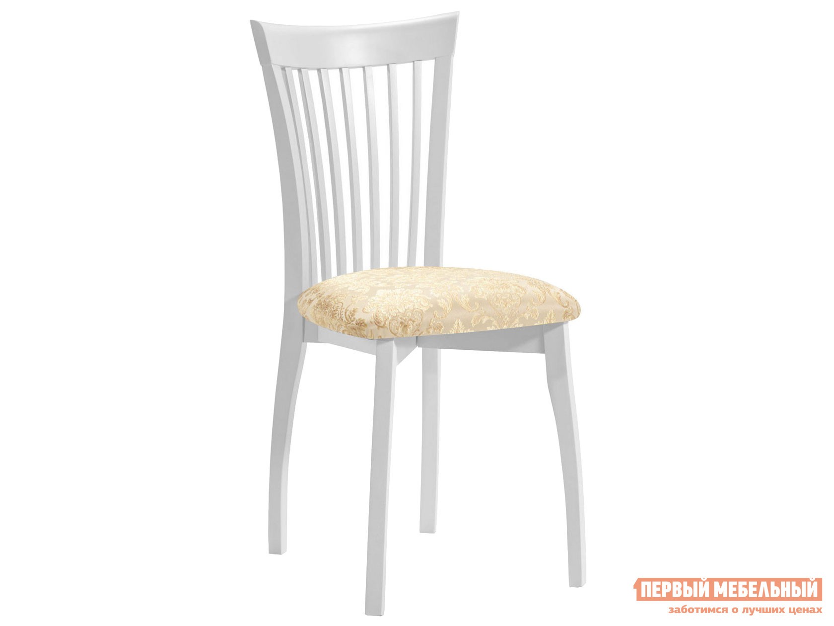 Стул  Тулон М Эмаль белая / Андрис вензель 160