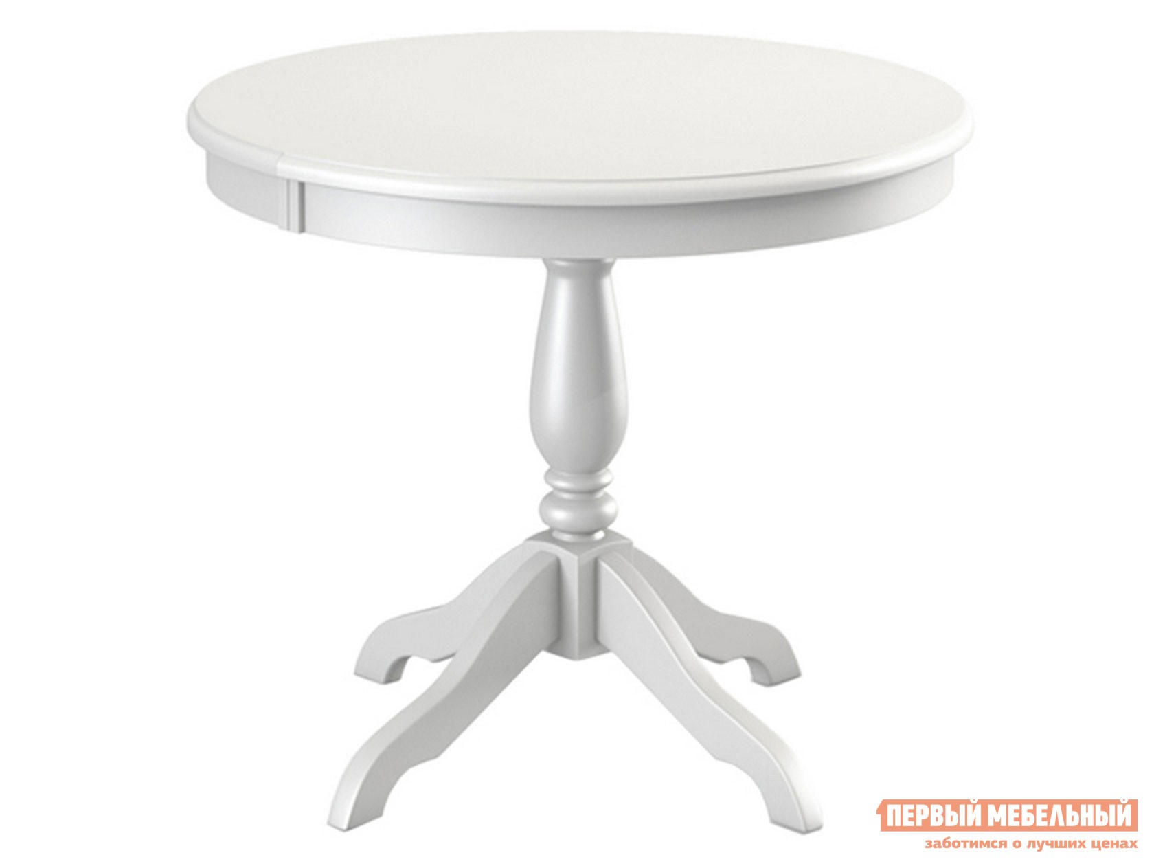 Кухонный стол  Медведь Д 850 Белая эмаль