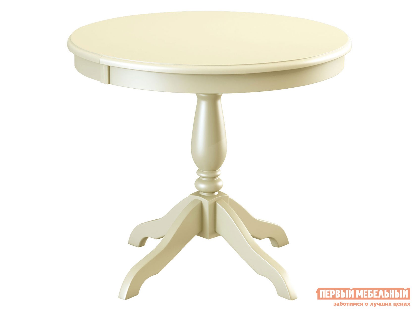 Кухонный стол  Медведь Д 850 Слоновая кость (Эмаль)