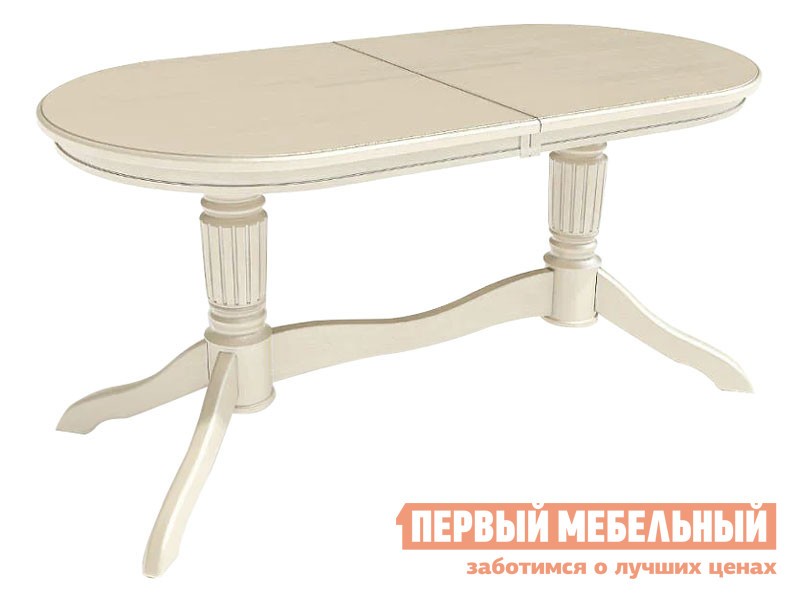 Кухонный стол  Зубр-1 Слоновая кость