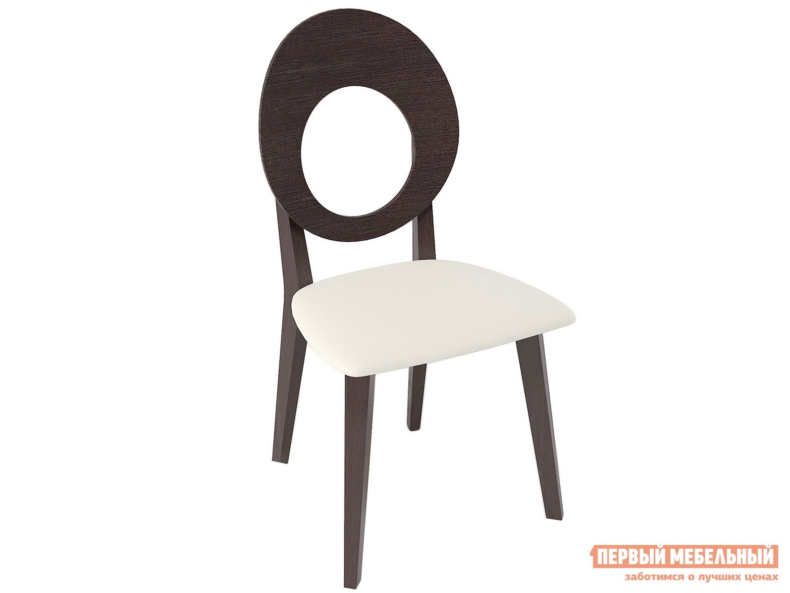Стул  Кеннер 115М Венге / Белый, экокожа