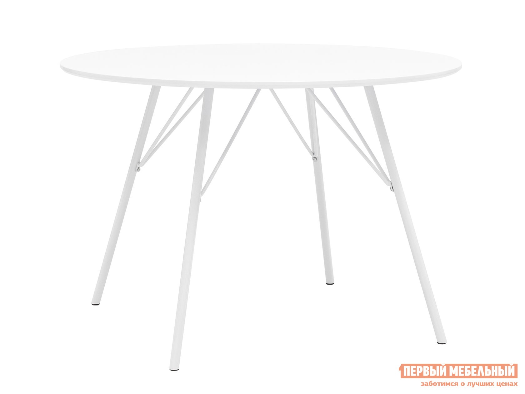 Кухонный стол  Мемфис Белый