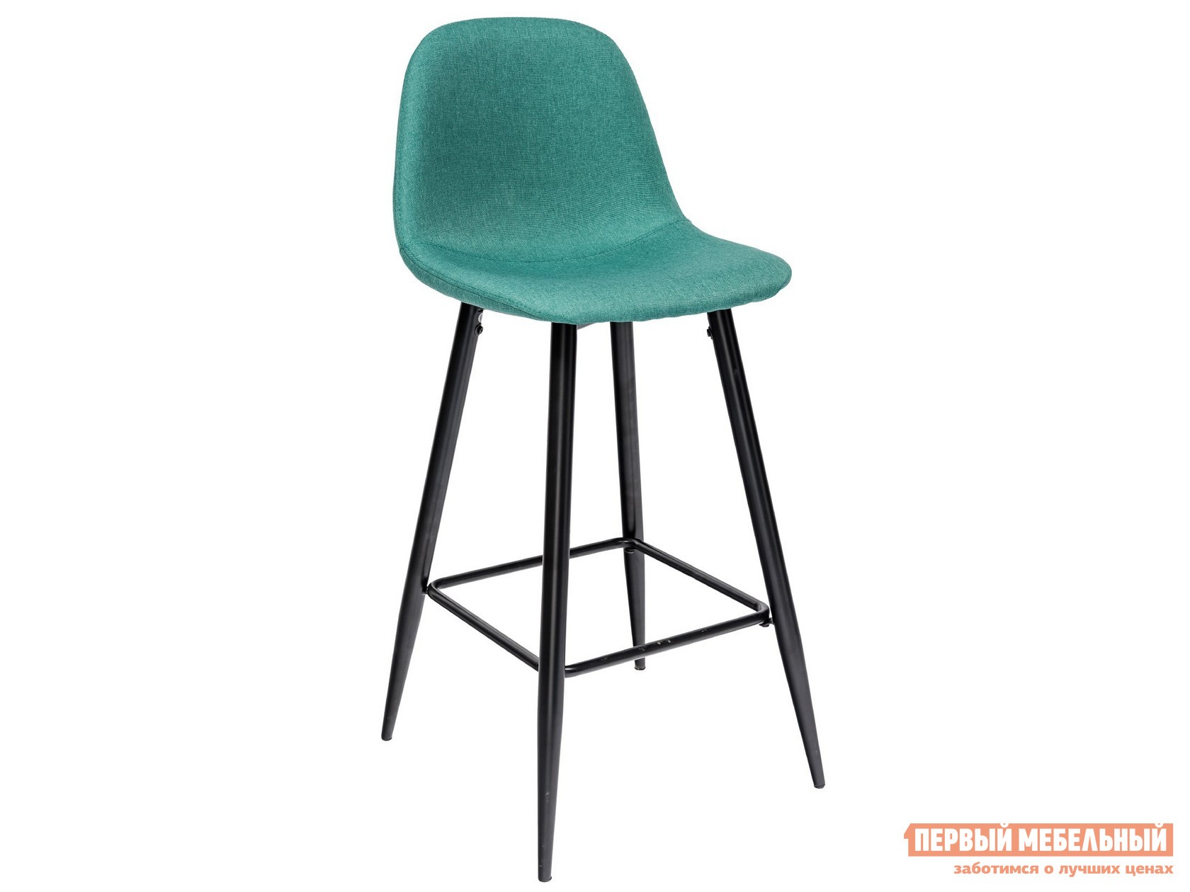 Барный стул  Валенсия New Зеленый, рогожка