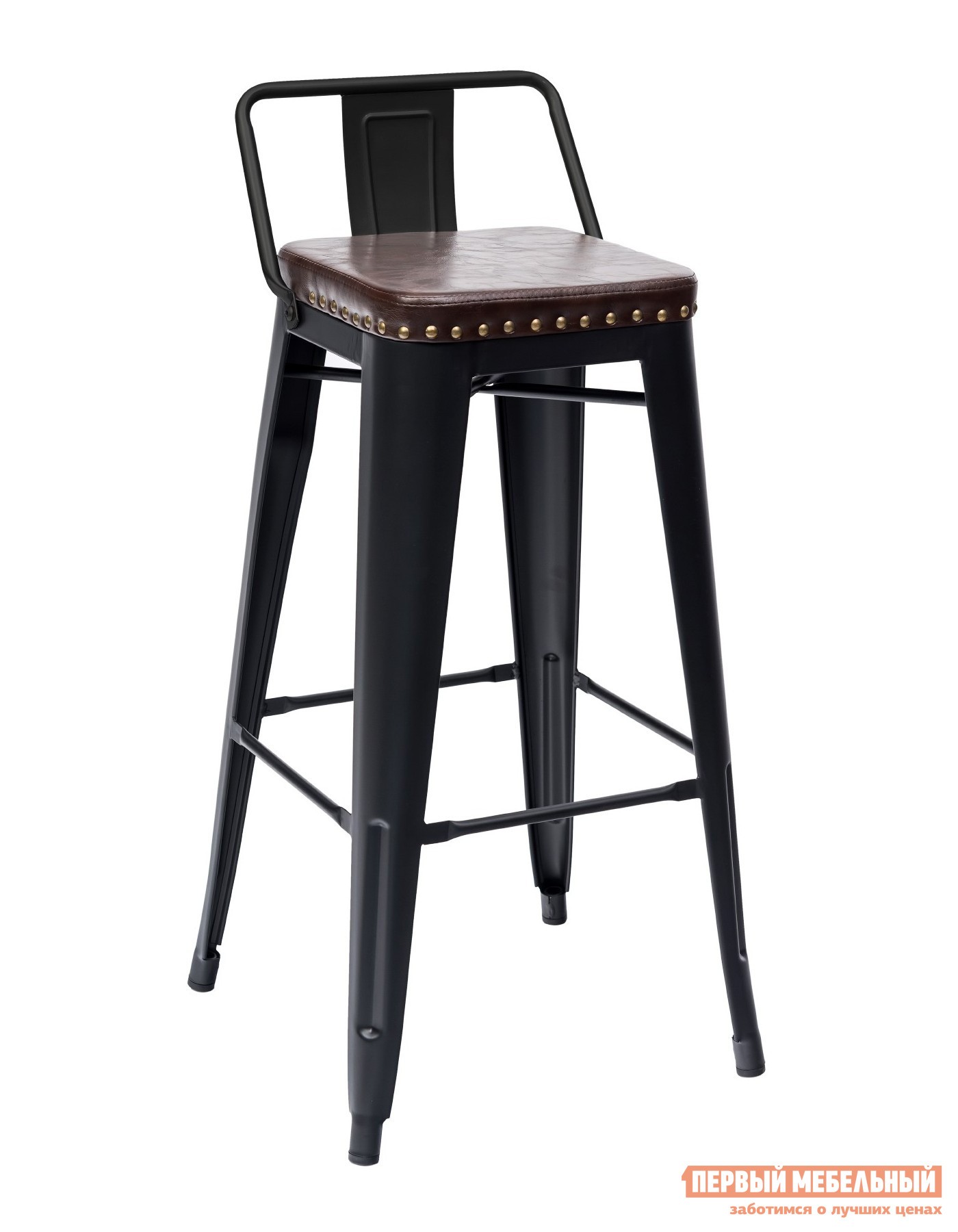 Барный стул  Толикс Софт Бар Черный матовый