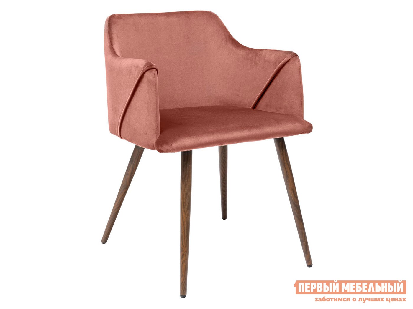 Стул  Монарх Розовый, велюр