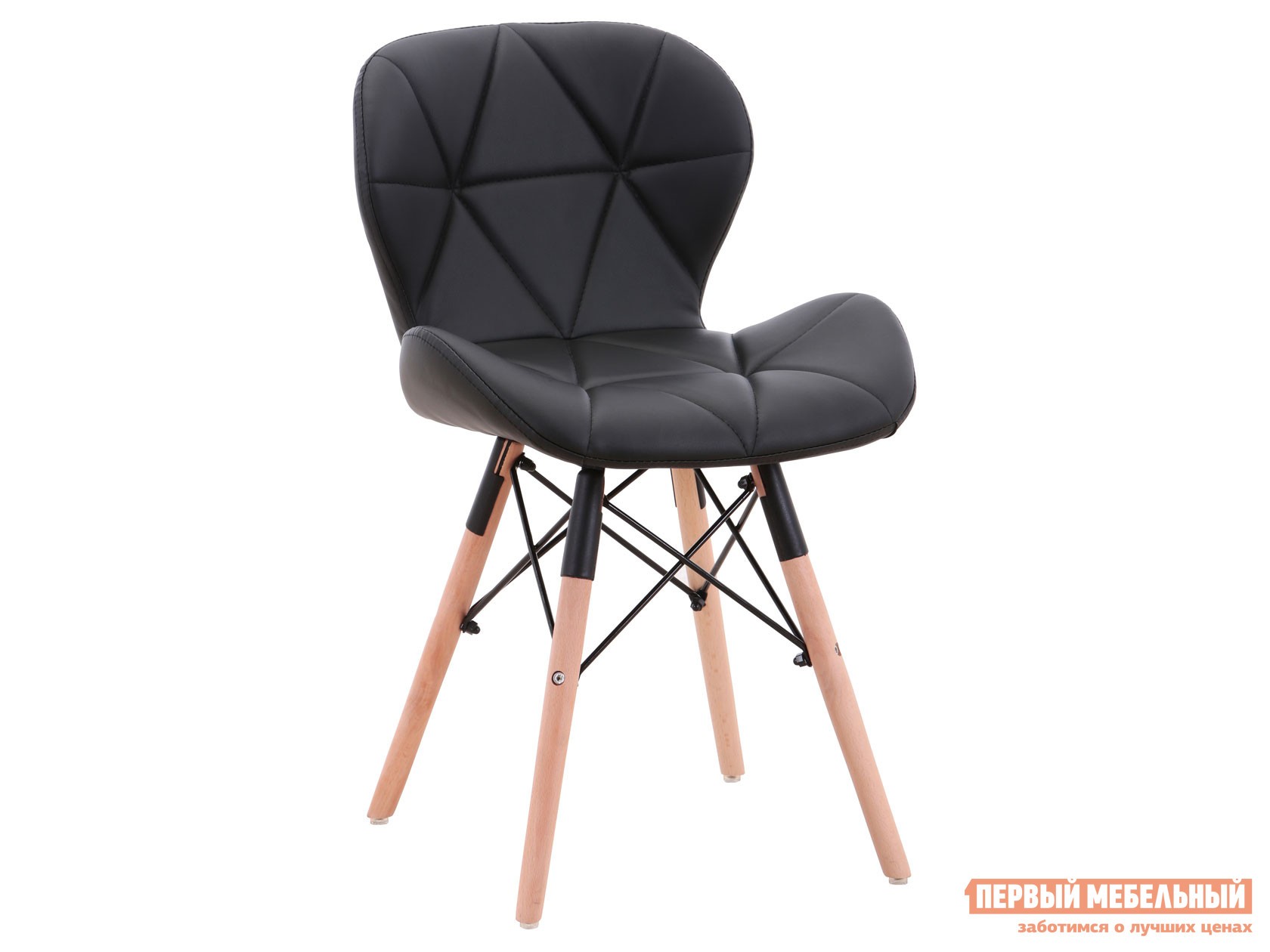 Стул  Бон Черный, экокожа