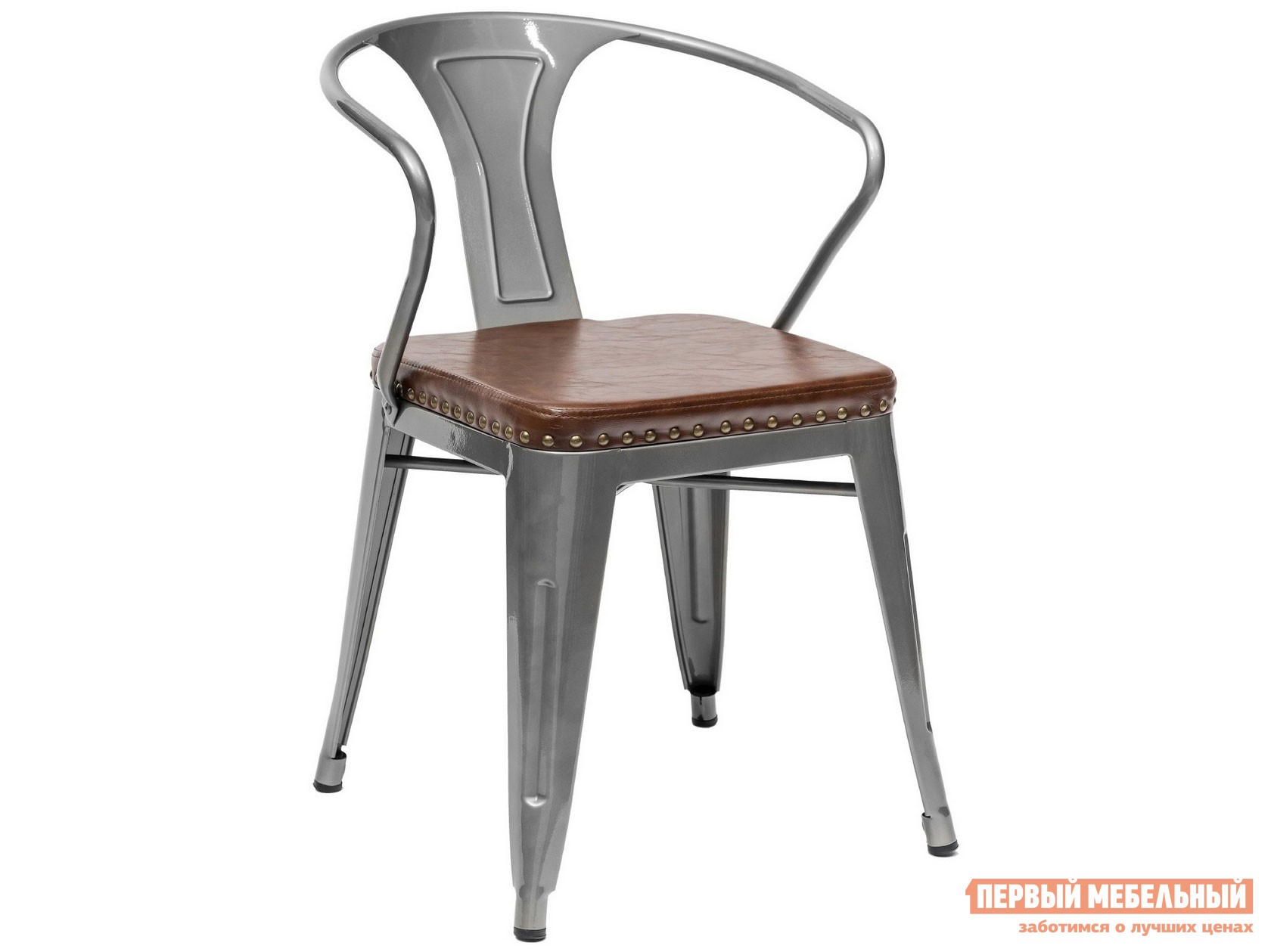 Стул  Толикс Армс Серебристый