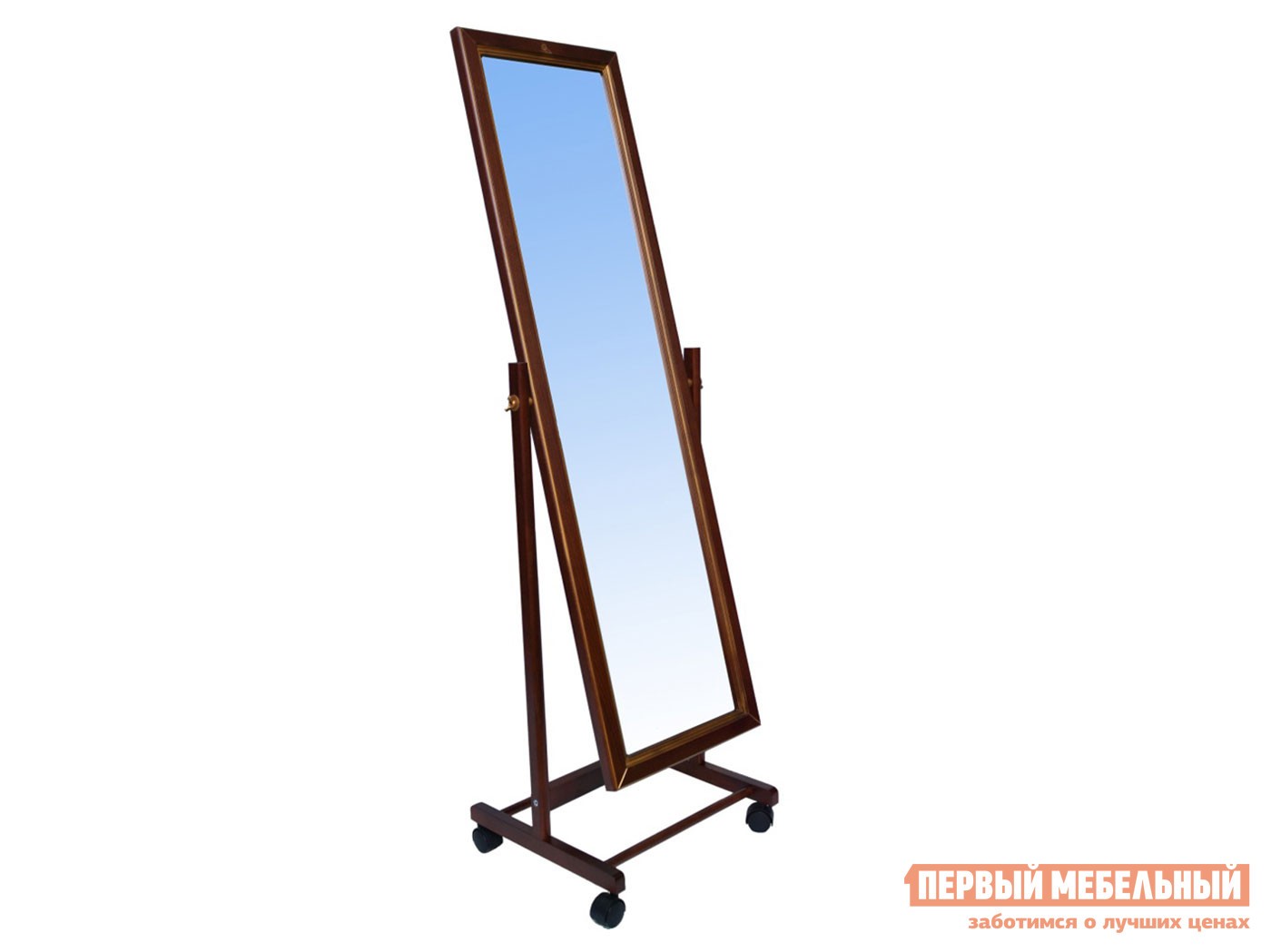 Напольное зеркало  Фокстрот Средне-коричневый