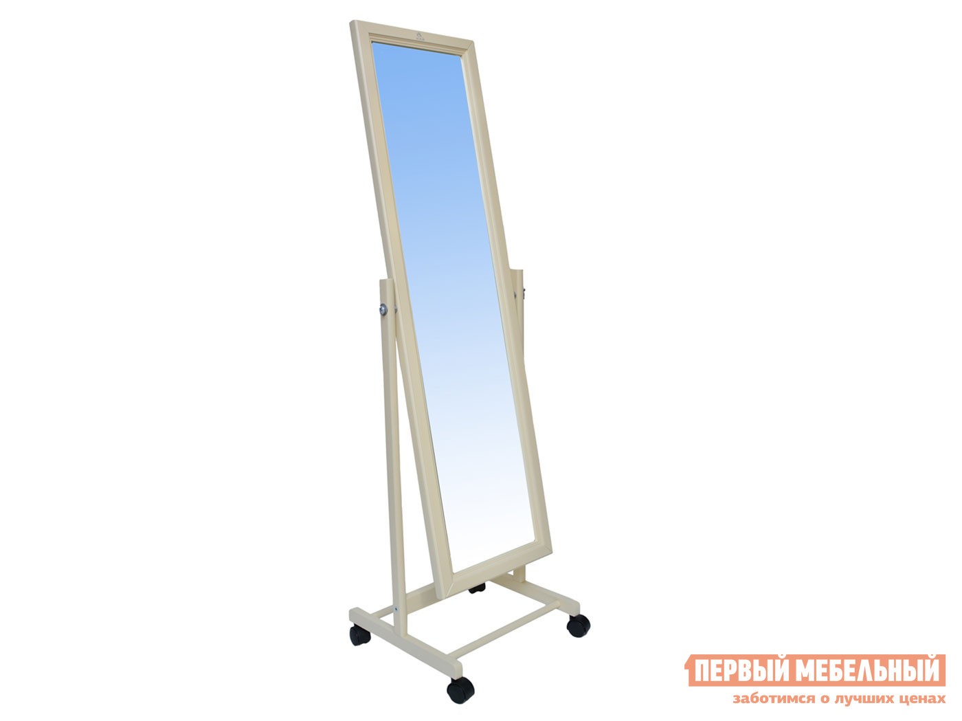 Напольное зеркало  Фокстрот Слоновая кость